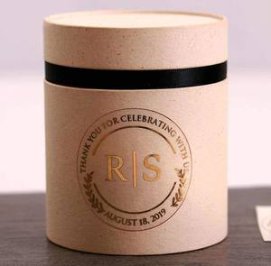 シール付き封筒ギフトパッケージ用,カスタム自己接着性クリアロゴプリント金箔スタンプラベルステッカーロール - Product Image 5