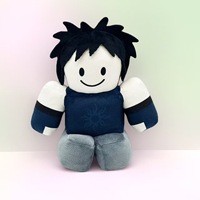 Peluche de 8 pouces en coton et maille, jouet anti-stress, cadeau de jeu de dessin animé