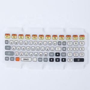 Bouton personnalisé de claviers durables étanches en silicone de qualité alimentaire pour correcteur d'orthographe dictionnaires électroniques résolveur de mots croisés - Product Image 4