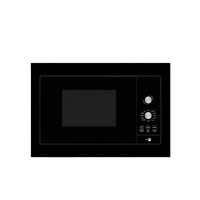 Four à micro-ondes de cuisine de 30 L à grande capacité, en acier inoxydable, avec commande mécanique par bouton, fonction grill et verrouillage enfant