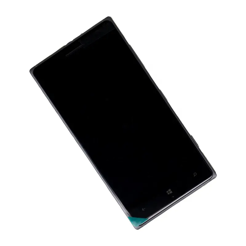 mobile phone wholesale LCD display assembly with frame for Nokia Lumia 830 black