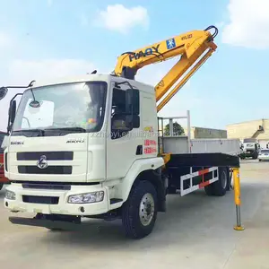 Xuzhou HAOY 6 тонн гидравлический пульт дистанционного управления, сложенный стреловой кран, грузовик, Лидер продаж