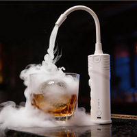 Fumoir à cocktails portable, machine à fumer les boissons, infuseur de fumée pour whisky, cocktails, aliments, outils de bar
