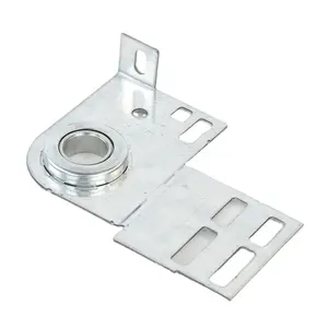 Accesorios para puertas de garaje americanas ODM y OEM Soporte de placa de extremo de rodamiento EBF para puerta de garaje seccional