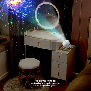 Nouvelle Lampe de Projection Étoiles et Galaxie Terrestre <span class=keywords><strong>pour</strong></span> Enfants, Veilleuse Intelligente HD Blanche <span class=keywords><strong>pour</strong></span> Chambre à Coucher, Cadeau d'Anniversaire - Product Image 4