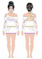 Uniformes de cheerleading pour enfants à manches longues personnalisés en gros, costumes de danse noirs respirants et confortables pour les pom-pom girls