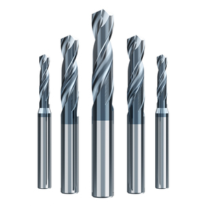 Huhao HRC60 Solid Carbide Drill Bit For Drill Stainless Steel Fixed Handle 4MM Shank D4 Super Hard HSB300 3.0*20*62L*D4