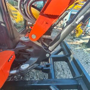 รถขุดขนาดเล็กแบบไฮดรอลิก KX161 ปี 2021 น้ำหนัก 5.35 ตัน ผลิตในญี่ปุ่น ใหม่ 100% พร้อมส่ง ปั๊มและมอเตอร์สีดำ - Product Image 4