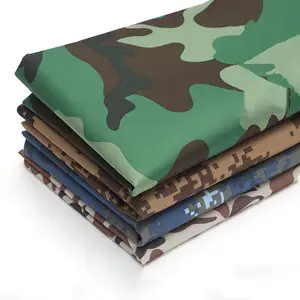 Camouflage Bedrukt Met Dikke Stof Bovenkleding