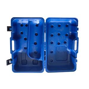 Grande boîte SCBA en plastique portable bleue de 9L avec roues pour équipement et accessoires de lutte contre l'incendie <span class=keywords><strong>des</strong></span> <span class=keywords><strong>pompiers</strong></span> - Product Image 5