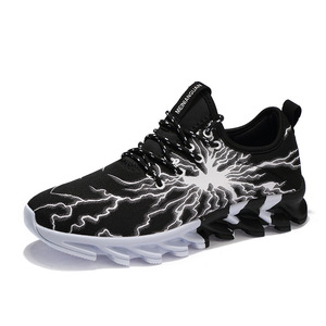 Léger coloré logo personnalisé en gros <span class=keywords><strong>mode</strong></span> <span class=keywords><strong>casual</strong></span> baskets unisexe cool qualité maille tissu pour chaussures de sport chine - Product Image 5