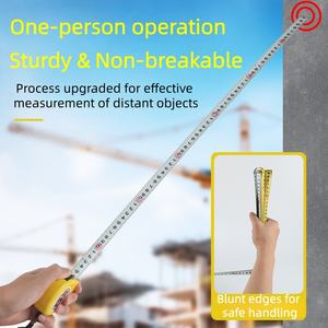 Ruban à mesurer professionnel Powerlift Double face ABS + acier 3m 5m 7.5m 10m lame renforcée de haute précision pour le travail du bois - Product Image 4