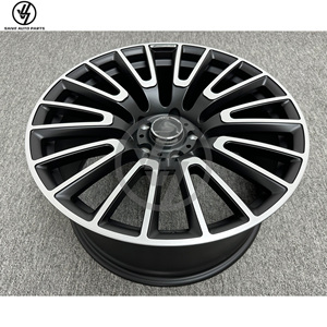 Customize New Multi-Spoke Black Finish Forged Aluminum Alloy <b>Wheels</b> 20-24 Inch for for Mercedes for G Class W463A G63 AMG Car - Product Image 6