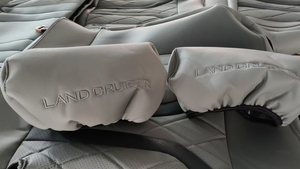 Fundas de Asiento de Coche Personalizadas para TOYOTA LAND CRUISER LC76 <span class=keywords><strong>2019</strong></span>, Transpirables, Juego Completo, Accesorios Interiores - Product Image 4