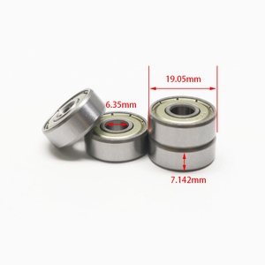 Inch rãnh sâu bóng mang r4azz r4a <span class=keywords><strong>ZZ</strong></span> R4A-2RS r4zz <span class=keywords><strong>R4</strong></span> nhỏ inch mang với 0.25 inch 6.35*19.05*7.142 mét - Product Image 2