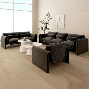 L-shaped <b>Sofa</b> Set Round Upholstered Foam Filling Living Room Furniture Art Pattern Child Target - Product Image 2