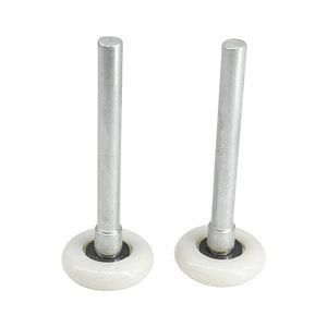 Volet roulant électrique roue de porte de <span class=keywords><strong>Garage</strong></span> glissière de porte télescopique roue en Nylon accessoires de porte industrielle roulement rouleau - Product Image 1