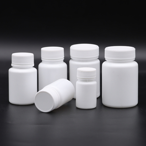 Trắng <span class=keywords><strong>HDPE</strong></span> 15Ml 20Ml 30Ml <span class=keywords><strong>40Ml</strong></span> 50Ml 60Ml Thuốc Chai Nhựa Y Vitamin Viên Nang Máy Tính Bảng Chai Với Vít Cap - Product Image 4