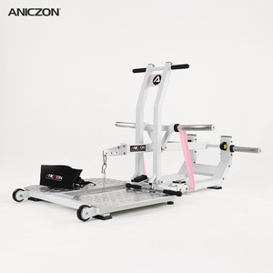 เครื่องฝึกสควอท Aniczon รุ่น F216 สีขาวชมพู อุปกรณ์ยกน้ำหนักแบบพกพาสำหรับบริหารต้นขาและสะโพก - Product Image 1