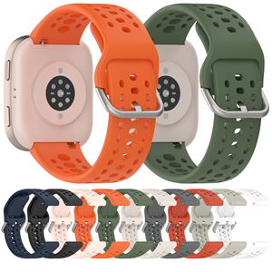 Banda de repuesto de silicona Win-Win para <span class=keywords><strong>Huami</strong></span> <span class=keywords><strong>Amazfit</strong></span> <span class=keywords><strong>Bip</strong></span> 6 A2435 Smartwatch Soft Sport Strap - Product Image 3