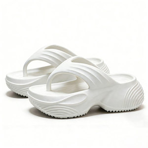 Sandalias de Plataforma para Mujer, Blancas, Antideslizantes, con Suela Suave, para Playa y Verano - Product Image 5