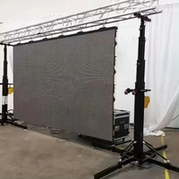 Pantalla Painel De Suspendu Led Écran Manivelle Stand Letreiro Publicidade P1 P2 P3 P5 Intérieur Mur Extérieur P2.6 Intérieur Étanche