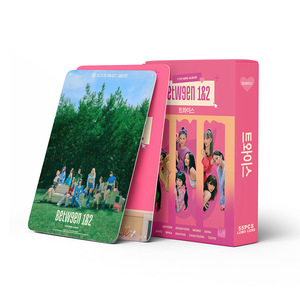 Tarjetas fotográficas Lomo de TWICE, 55 unidades, en stock para envío transfronterizo, <span class=keywords><strong>Nayeon</strong></span>, álbum del grupo femenino de KPOP, tarjetas coleccionables de ídolos, regalo para fans de ONCE - Product Image 5