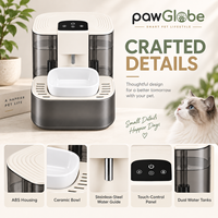 Fontaine à eau automatique intelligente pour animaux de compagnie pour la maison, vente en gros, importateurs, distributeurs et fournitures pour l'eau potable des chats PawGlobe