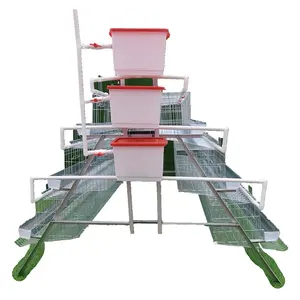 Poultry farm animal cages chicken hens breeding laying cage equipment egg layer automatic for sales