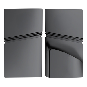 Carcasa Protectora de Alta Calidad para <span class=keywords><strong>PS5</strong></span> Pro, Fabricada en ABS Negro con Acabado Mate Impreso con Aceite, Antiarañazos y Antihuellas - Product Image 2