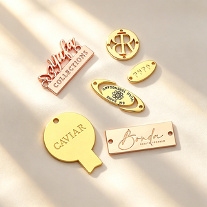 high quality laser engraved metal tags &<b>labels</b> custom-made eco-friendly - Product Image 3