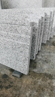 Marches d'escalier en granit naturel poli gris, grandes dalles modernes, prix de gros usine Chine, marque Baotong, garantie 3 ans