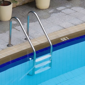 Fenlin biểu tượng tùy chỉnh an toàn Thiết kế thép không gỉ 304/316 2/3/4/5 bước hồ bơi thang cầu thang - Product Image 2