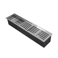 Support de séchage pour vaisselle et grille de barbecue en acier inoxydable 304, design moderne, fait main, multi-tailles, pour bols, baguettes et tasses, fourni par l'usine, modèle Brésil