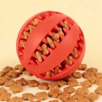 Fabricant de jouets interactifs pour animaux de compagnie OEM respectueux de l'environnement, balle magique roulante pour chien, distributeur de friandises à alimentation lente, jouet à mâcher pour chien
