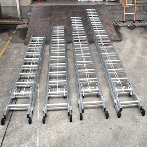 Échelles d'extension en aluminium à corde 2024 les plus vendues avec <span class=keywords><strong>crochet</strong></span> pour l'escalade - Product Image 3