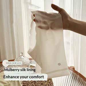 Ropa interior sin costuras Summer Explosions para mujer, transpirable, ultrafina, de secado rápido, con diseño 3D de melocotón, para fitness, de tiro medio, color liso. - Product Image 1