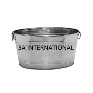 Nouveauté : Jardinière ovale de taille moyenne en finition laiton, décoration d'intérieur, jardin, café, restaurants, pour fleurs - Product Image 2