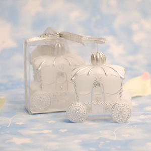 Vela de cumpleaños calabaza <span class=keywords><strong>princesa</strong></span> <span class=keywords><strong>Cenicienta</strong></span> carruaje cera boda fiesta aniversario Día de San Valentín favores velas decorativas - Product Image 3