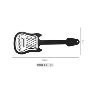 Pelador de Melón Multifuncional de Acero Inoxidable con Forma de Guitarra, Utensilio de Cocina para Pelar Patatas y Frutas - Product Image 6