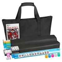 Sac de transport de voyage 3 pièces pour Mahjong de style américain, grande capacité, facile à transporter, lavable, léger et portable
