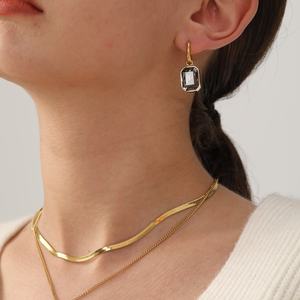 Cadeaux pour la fête des mères 2023, collier d'amour pour les mères, bijoux en acier inoxydable 18k pour maman, collier pour la fête des mères - Product Image 6