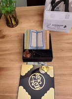 RAY YI Vente en gros personnalisé de luxe de haute qualité or acrylique Ahram Hajj Mubarak Wuth Hajj boîte-cadeau avec Hajj et Omra cadeaux