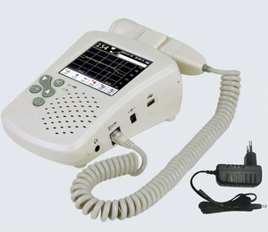 Moniteur <span class=keywords><strong>Doppler</strong></span> fœtal rechargeable <span class=keywords><strong>pas</strong></span> <span class=keywords><strong>cher</strong></span> 1 MHz 2 MHz 3 MHz pour la surveillance cardiaque du bébé à domicile - Product Image 2