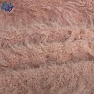 2025 nouveau tissu toscan en fausse fourrure en laine haute chaleur tricoté pour bottes de neige manteaux OEKO-TEX certifiés garçons filles vêtements rembourrage - Product Image 6