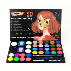 สีเพ้นท์หน้าวีแกนสำหรับฮาโลวีน สูตรน้ำ ล้างออกได้ ปลอดสารพิษ สำหรับเด็ก - Product Image 5