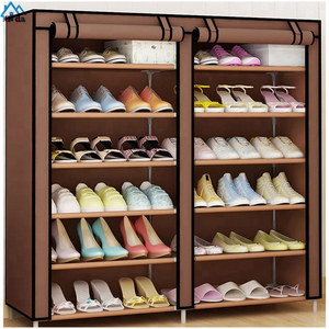 <span class=keywords><strong>Scarpiera</strong></span> Portatile in Metallo e <span class=keywords><strong>Plastica</strong></span> Compatta per Casa - Product Image 6