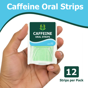 High Potency Caffeine Oral Strips Dissolving Caffeine Energy Film Fresh Breath Caffeine Supplement Energy Booster Oral Strip - Product Image 6