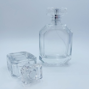 30ml Refillable <b>Glass</b> Perfume Bottles with Plastic Cap for Essential Oils & Fragrances Personal Care Packaging - Product Image 2