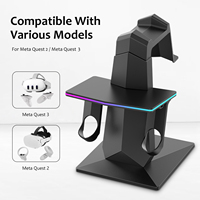 Usine nouvelle station de charge en gros pour Meta Quest 3 pour Oculus Quest 2/Quest Pro VR Stand accessoires